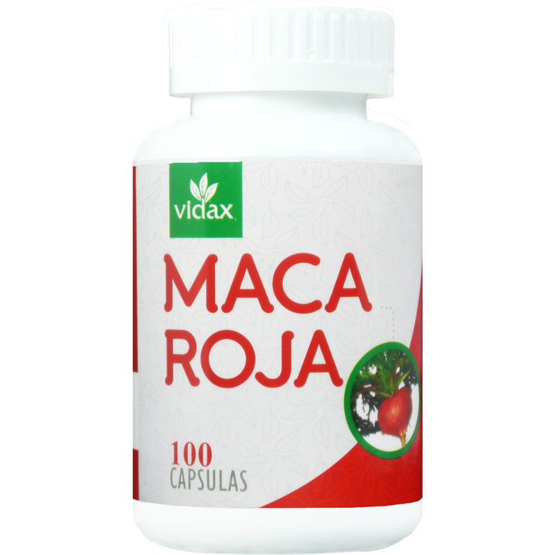 Cápsulas de Maca Roja