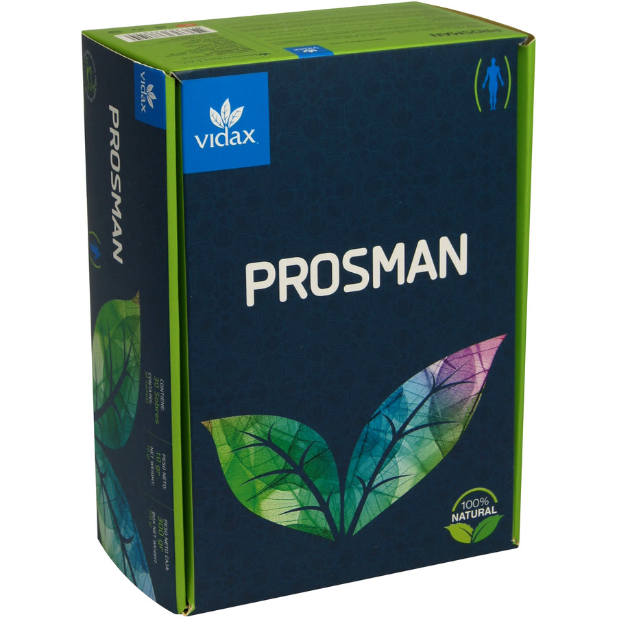 Caja de sachets Prosman – Vidax Peru