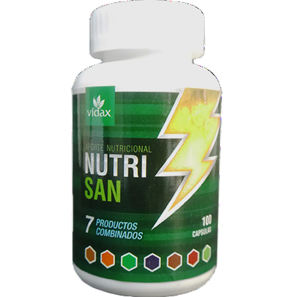 Cápsulas de Nutrisan