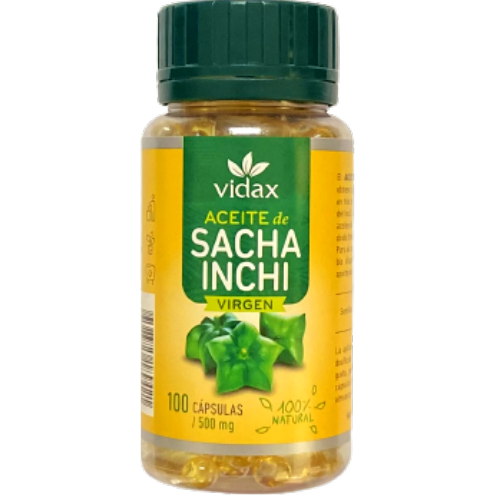 Cápsulas de Aceite de Sacha Inchi