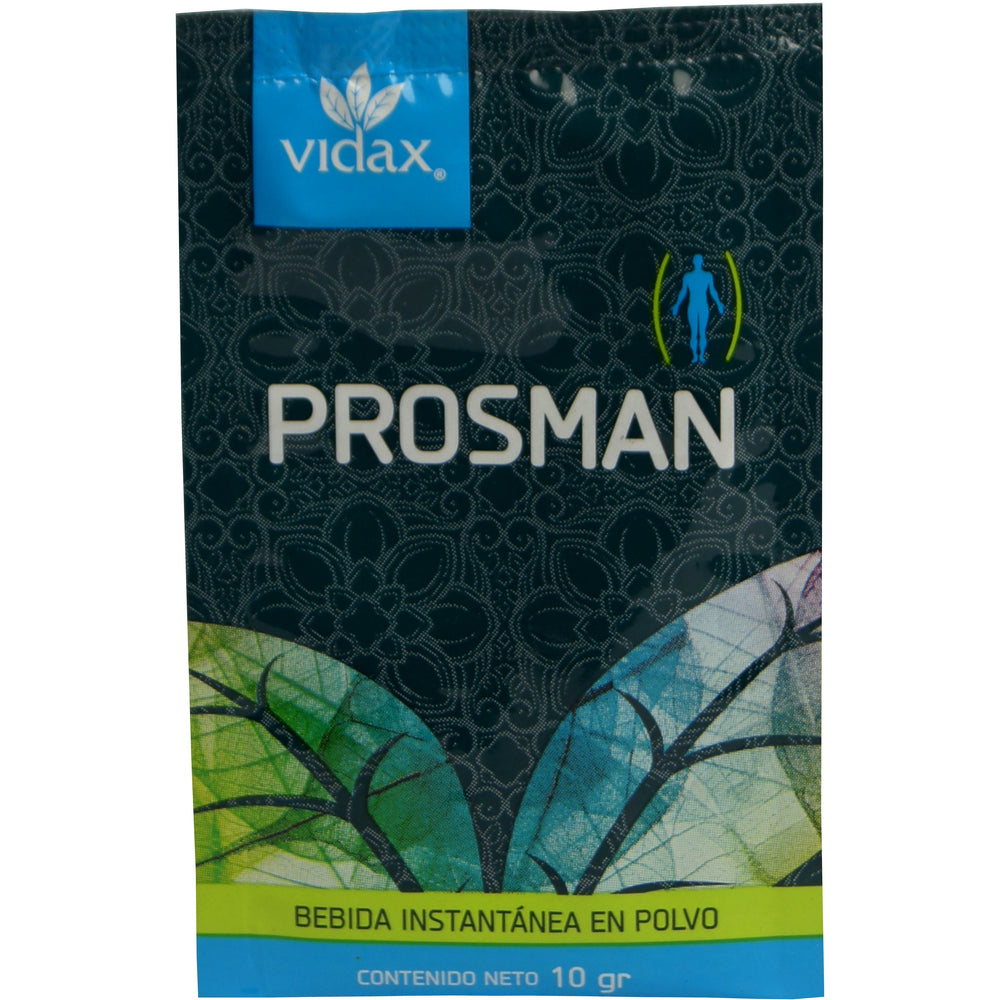Caja de sachets Prosman – Vidax Peru